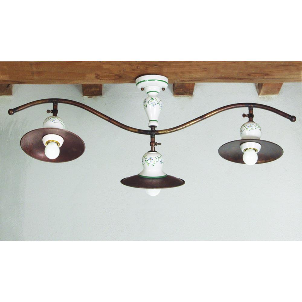 keramicka medena mediteran malovana stropna lampa imas lampy rucne malovana kuchyna jedalen tramy rustikalny farsky dom renovacia balaton interierovy obchod farsky.jpg